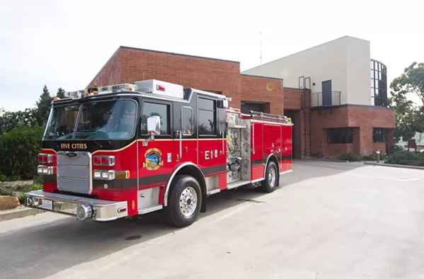 PROTECTING FIRE Arroyo Grande will continue its discussions on whether to stay in its joint agreement with the Five Cities Fire Authority. - PHOTO BY JAYSON MELLOM