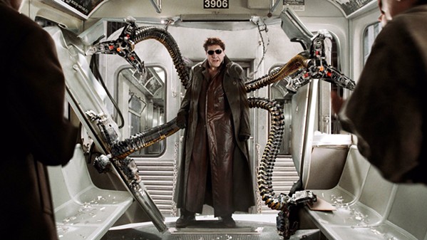 DOC OCK Veteran character actor Alfred Molina, this year's King Vidor Award winner at the SLOIFF, stars as Dr. Otto Octavius in the 2004 blockbuster, Spider-Man 2. - PHOTO COURTESY OF MARVEL ENTERPRISES
