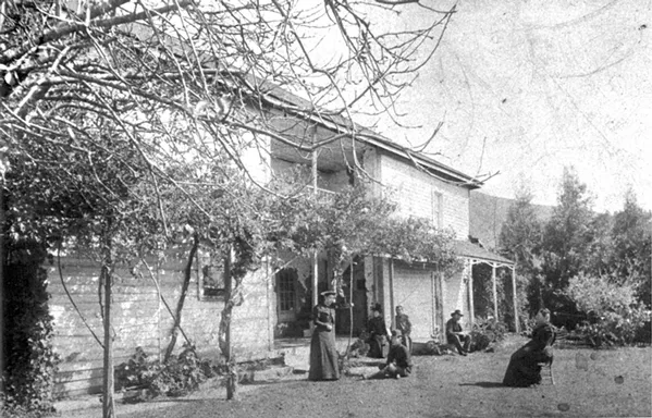 BACK TO LIFE Through the effort of a group of volunteers in collaboration with the city of San Luis Obispo, the La Loma Adobe is on its way to being restored. - PHOTO COURTESY OF THE FRIENDS OF LA LOMA ADOBE
