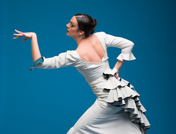 DANCE See Luz, an evening of flamenco, on March 22 at 4 Cats Cafe and Gallery, with dancer Savannah Fuentes. - PHOTO COURTESY OF STEPHEN RUSK