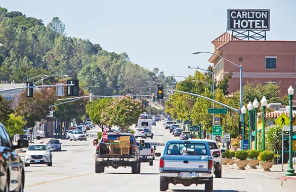 WHAT GOES IN THE BIN? In order to curtail willful contamination and overfilling of bins, the city of Atascadero will charge its customers a fee for throwing the wrong items in their recycling bins. - PHOTO BY JAYSON MELLOM