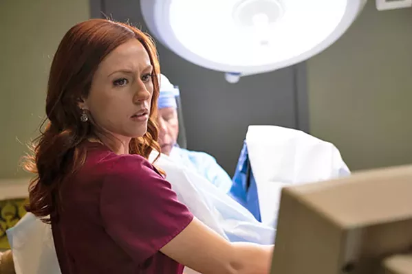 CONTROVERSIAL MEMOIR A former Planned Parenthood clinic director (Ashley Bratcher) becomes an anti-abortion activist, in Unplanned. - PHOTO COURTESY OF PUREFLIX