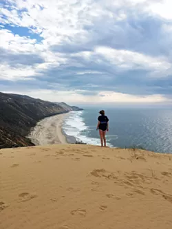 IT TAKES MUSCLE TO GET TO MUSSEL If you have the guts and perseverance to trudge through sand, scale walls, and face the wind for a few hours, your reward will be reaching Mussel Point (pictured), which serves up gorgeous views and flat land perfect for a picnic. - PHOTO BY ELI NORDSTROM
