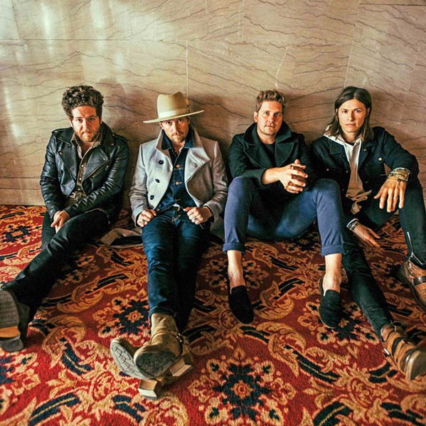 PLAYING FOR SWEET JESUS Grammy-nominated Southern Christian rock act NEEDTOBREATHE plays the Fremont Theater on April 9. It's almost sold out! - PHOTO COURTESY OF NOLAN FELDPAUSCH