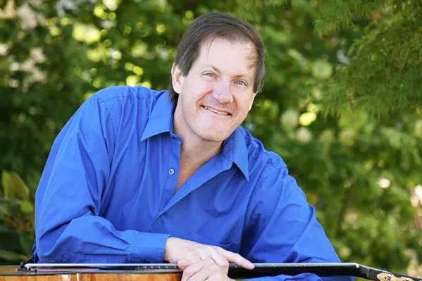 CLASSICAL CROSSOVER David Rogers, lead guitarist with the Terra Nova Consort, plays a solo show at The Porch on April 19. - PHOTO COURTESY OF CHRISTOPHER BRISCOE