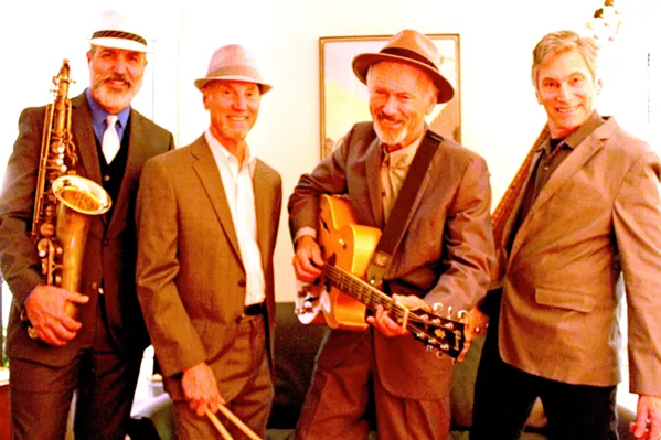 THE NEW BAND IN TOWN Freshly minted jump blues act The Jump Jax plays April 20, in Puffers of Pismo. - PHOTO COURTESY OF THE JUMP JAX