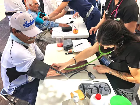PROVIDING NECESSARY CARE Local nurses traveled to Guadalajara, Mexico, to learn more about international health issues and culturally competent health care delivery. - PHOTO COURTESY OF TENET HEALTHCARE