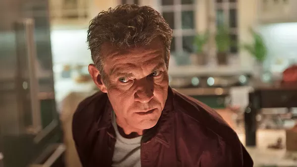 UNHINGED Dennis Quaid turns in a lively performance as Charlie Peck, a man who menaces the new owners of his property, in the otherwise derivative thriller The Intruder. - PHOTO COURTESY OF SCREEN GEMS