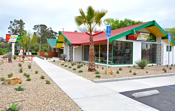 NEW DIGS The recently opened Taco Temple at 1575 Calle Joaquin in San Luis Obispo is the restaurant's second location. The first is in Morro Bay. - PHOTOS BY CAMILLIA LANHAM