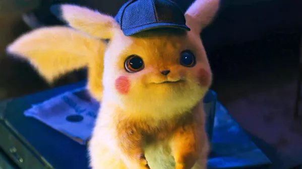 ADORABLE DETECTIVE Detective Pikachu (voiced by Ryan Reynolds) searches for his old Pokémon partner after he goes missing, in Pokémon Detective Pikachu. - PHOTO COURTESY OF LEGENDARY ENTERTAINMENT