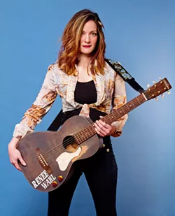 OUTLAW AMERICANA Country singer Renee Wahl plays a slew of upcoming shows, this week on May 31 and June 1, at Puffers of Pismo; and on June 3, at Atascadero's Nautical Cowboy. - PHOTO COURTESY OF DEONE JAHNKE