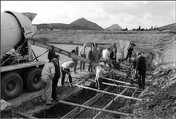 ROOTS Sinsheimer Stadium first opened in 1971, after a community construction effort led by local trade unions and nonprofits. Advocates say it needs an overhaul after nearly 50 years of use. - IMAGE COURTESY OF THE SLO BLUES