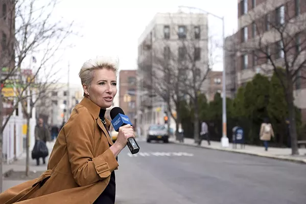 MAKEOVER With low ratings and a new female writer in her all-male writers' room, late-night talk show host Katherine Newbury (Emma Thompson) hopes to revive her flagging career, in Late Night. - PHOTO COURTESY OF 3 ARTS ENTERTAINMENT