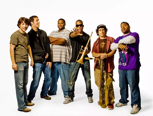 NOLA Suped-up, New Orleans-style jazz act Trombone Shorty and Orleans Avenue plays the Fremont Theater on July 9. - PHOTO COURTESY OF TROMBONE SHORTY AND ORLEANS AVENUE