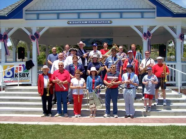 SOUSA CLASSICS! The Village Band will play classic patriotic music on July 4, from the Rotary Bandstand in Arroyo Grande's village. - PHOTO COURTESY OF THE VILLAGE BAND