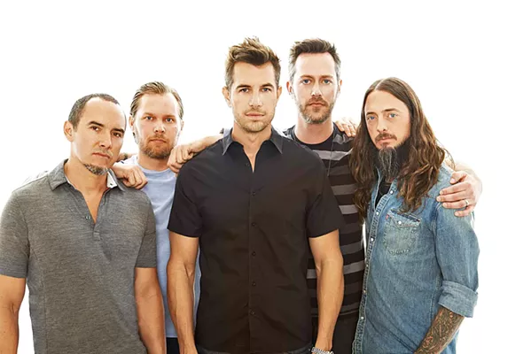 BEACH PARTY Rock, rap, reggae, and funk act 311 plays Avila Beach Golf Resort on Aug. 14, as part of a five-band beach blowout. - PHOTO COURTESY OF 311