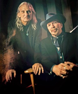 LIKE PEAS AND CARROTS Roots rocker Dave Alvin and Texas alt-country icon Jimmie Dale Gilmore play The Siren on Aug. 22. - PHOTO COURTESY OF TIM REESE PHOTOGRAPHY