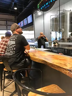 CRAFTY Central Coast Brewing is one of three SLO Country breweries (54 in California), including Firestone Walker and SLO Brew, that make a special beer supporting ALS research. CCB's "F&*% ALS" IPA is available at its Monterey Street and Higuera (pictured) locations. - PHOTOS BY BETH GIUFFRE