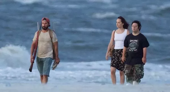 DREAM TEAM Zak (Zack Gottsagen), a young man with Down syndrome, embarks on a Mark Twain-like odyssey, with help from small-time outlaw Tyler (Shia LeBeouf), and kind nursing home employee Eleanor (Dakota Johnson), in The Peanut Butter Falcon. - PHOTO COURTESY OF ARMORY FILMS