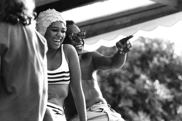 HAPPY TIMES Davis and his wife, the dancer Frances Taylor, enjoy the good times ... until he lost her due to his temper and jealousy. - PHOTOS COURTESY OF EAGLE ROCK ENTERTAINMENT
