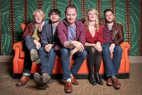 RIDE THE STORM Celtic juggernaut Gaelic Storm brings its amazing string music to The Siren on Oct. 20. - PHOTO COURTESY OF GAELIC STORM