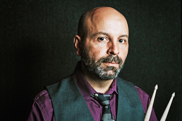 DRUMMER EXTRAORDINAIRE NYC-based drummer and arranger Rob Garcia will play with his quartet at SLO Town's Unity Concert Hall on Nov. 2. - PHOTO COURTESY OF APRIL RENAE