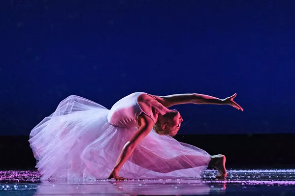CLASSIC ELEMENTS While parts of Ballet Unbound feature classical elements like pointe shoes and tutus, other sections lean toward contemporary. - PHOTO COURTESY OF HEATHER GREY