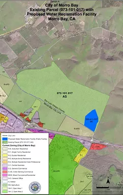 MOVING FORWARD The Morro Bay City Council repealed its decision to own the South Bay Boulevard site, where it intends to operate its future water facility. - IMAGE COURTESY OF THE CITY OF MORRO BAY