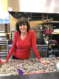 A DASH OF WISDOM One of the ingredients always on the menu at Debbie Duggan's Central Coast Culinary Cooking Classes is the warm company of a chef who has been cooking for 20 years and enjoys sharing the tricks and tools of her trade. - PHOTO BY BETH GIUFFRE