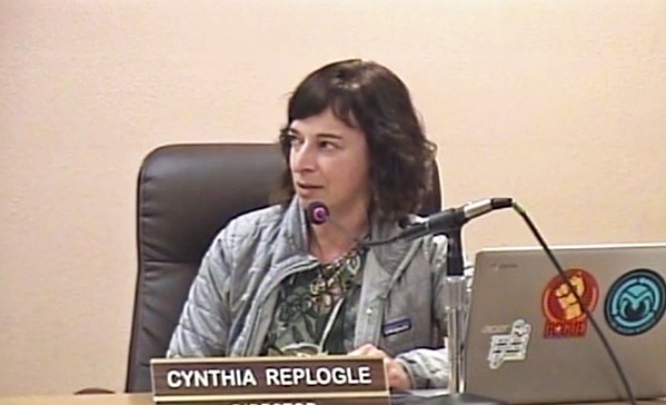 ON MUTE At an Oceano Community Services District meeting on Dec. 11, the board approved a motion 3-2 to prohibit board member Cynthia Replogle from serving on any voting or non-voting committees for the duration of 2020. - SCREENSHOT FROM SLO-SPAN