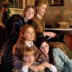 ENDURING SISTERHOOD Little Women follows the lives of four sisters—Jo (Saoirse Ronan), Beth (Eliza Scanlen), Meg (Emma Watson), and Amy (Florence Pugh) (from top to bottom)—as they come of age in 1860s New England. - PHOTO COURTESY OF COLUMBIA PICTURES