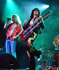 STAIRWAY TO HEAVEN Led Zeppelin tribute act Zoso plays SLO Brew Rock on Jan. 17. - PHOTO COURTESY OF ZOSO