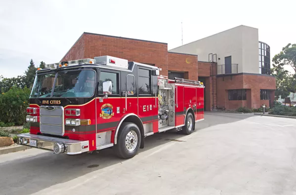 CONTINUED SERVICES Measure A-20, a parcel tax to fund Oceano's end of the Five Cities Fire Authority memorandum of agreement, will go before voters on March 3. - FILE PHOTO BY JAYSON MELLOM