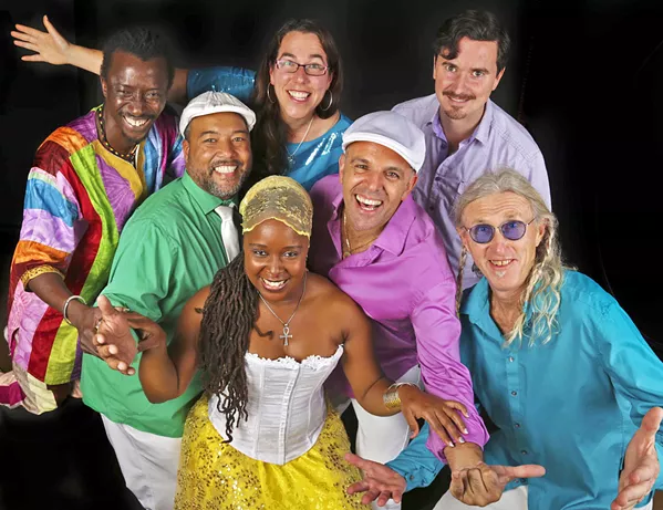 PARTY PEOPLE SambaDá bring their Afro-Brazilian sounds to The Siren on Feb. 22. - PHOTO COURTESY OF SAMBADÁ