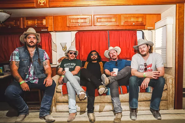 TEXAS STYLE Mike and the Moonpies return to The Siren on Feb. 26. - PHOTO COURTESY OF MIKE AND THE MOONPIES