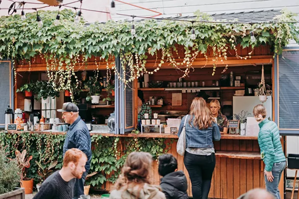 SAY HOWDY The Hidden Kitchen is the kind of place where you walk up and order, sit down and chill—with probably the friendliest vibe around Cambria. - PHOTO COURTESY OF THE HIDDEN KITCHEN