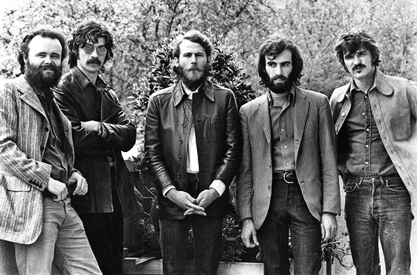 BAND OF BROTHERS The new documentary Once Were Brothers: Robbie Robertson and the Band chronicles Robbie Robertson's early career with The Band, screening exclusively at The Palm. - PHOTO COURTESY OF IMAGINE DOCUMENTARIES