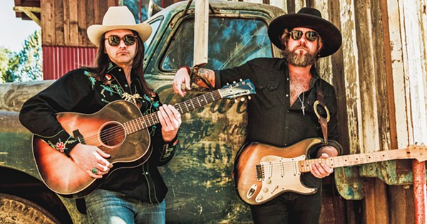 APPLES DON'T FALL FAR The Allman Betts Band features the sons of Gregg Allman (Devon Allman) and Dickey Betts (Duane Betts), playing new songs and Allman Brothers classics at the Fremont on March 11. - PHOTO COURTESY OF THE ALLMAN BETTS BAND