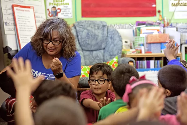VOTING NO If passed, California Proposition 13 would allow the state to funnel $15 billion into public school and college facility improvement projects. As of the morning of March 4, things weren't looking good for the bond. - FILE PHOTO BY SPENCER COLE