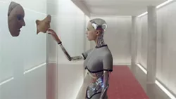 GHOST IN THE MACHINE Alicia Vikander stars as Ava, a form of artificial intelligence in the 2014 sci-fi thriller, Ex Machina, available on Netflix. - PHOTO COURTESY OF UNIVERSAL PICTURES INTERNATIONAL