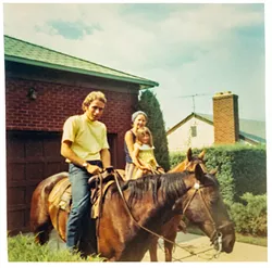 HAPPY DAYS Ted Bundy; his longtime girlfriend, Elizabeth Kendall; and her daughter, Molly, shared a few good years together before his killing spree tore their de facto family apart, in the new five-part Amazon Studios documentary Ted Bundy: Falling for a Killer. - PHOTO COURTESY OF THE MONKEYPAW PRODUCTIONS