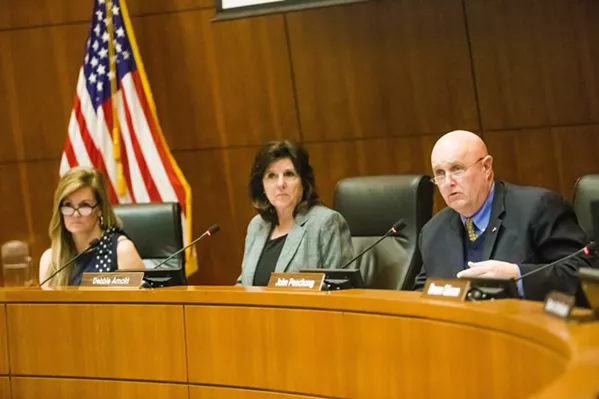 COURSE CHANGE On May 5, the SLO County Board of Supervisors set strict restrictions on industrial hemp in a new ordinance. - FILE PHOTO BY JAYSON MELLOM