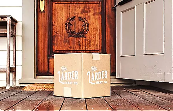 DIRECT DELIVERY Larder Meat Co. delivers a subscription box of meat from California ranchers to your home. - PHOTO COURTESY OF LARDER MEAT CO. INSTAGRAM