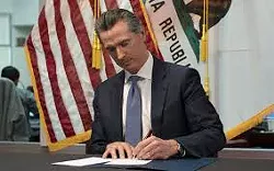 ALL EYES ON NEWSOM Gov. Gavin Newsom is implementing a four-phased reopening plan for California that all counties must follow. - FILE PHOTO