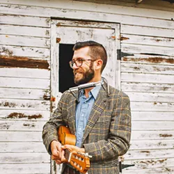 PLAYING FOR ÉCLAIR BAKERY Chris Beland and his daughter, Harmony, will play a livestream concert from the SLO Brew stage on May 31 as part of Together SLO, supporting local businesses. - PHOTO COURTESY OF CHRIS BELAND