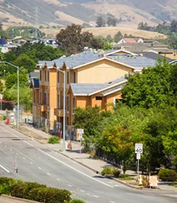 HOUSING SUPPLY Housing remains a priority in San Luis Obispo, and this project, The Junction, next to Miner's Ace Hardware, will bring 69 residential units and 3,000 square feet of commercial space to the city. - PHOTOS BY JAYSON MELLOM