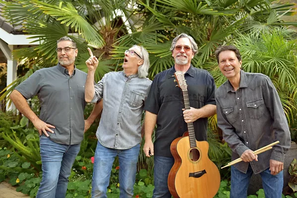 CLASSIC BLUES ROCK Tune in to the Danny Grasseschi Band during Atascadero's first virtual concert in the park on July 25. - PHOTO COURTESY OF THE DANNY GRASSESCHI BAND