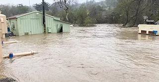 Storms hinder cleanup efforts in Cambria