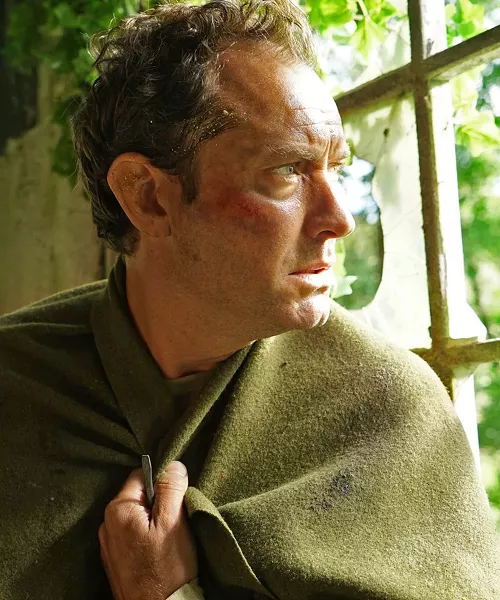 DESPERATE TIMES Sam (Jude Law) finds himself trapped on an island inhabited by some sort of pagan cult as they prepare for an annual festival, in HBO's The Third Day. - PHOTO COURTESY OF PLAN B ENTERTAINMENT