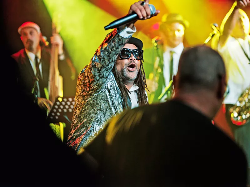 SKA FOR THE ESTUARY On Nov. 19, Upside Ska plays a livestream concert from the SLO Brew stage to benefit the Morro Bay National Estuary Program, available on the Big Big SLO website. - PHOTO COURTESY OF UPSIDE SKA